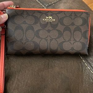 Coach wristlet